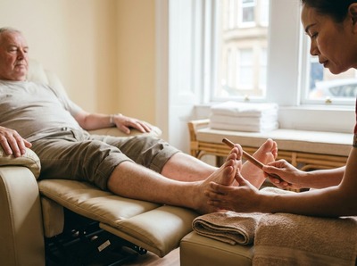 What Is a 30-Minute Thai Foot Massage in Greenock?
