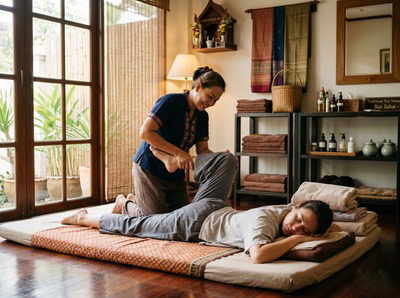 Stiff Neck and Shoulders: How Thai Massage Can Help